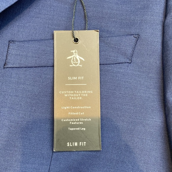 Original Penguin Slim Fit Suit Coat NWT - Picture 3 of 5